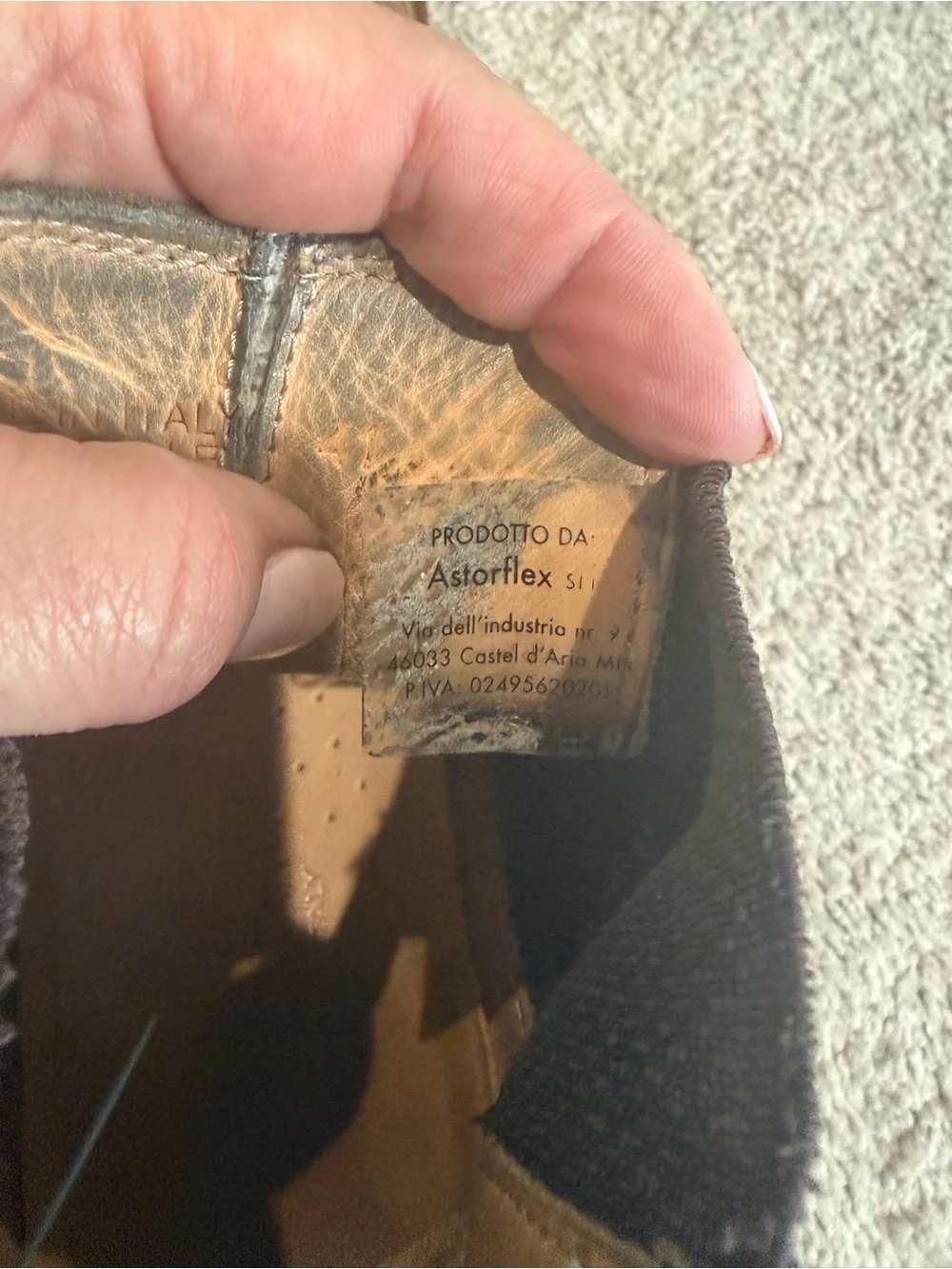 Astroflex Italian Made Chelsea Boots, Men's Brown Suede Size 9 / 42 EU Boots